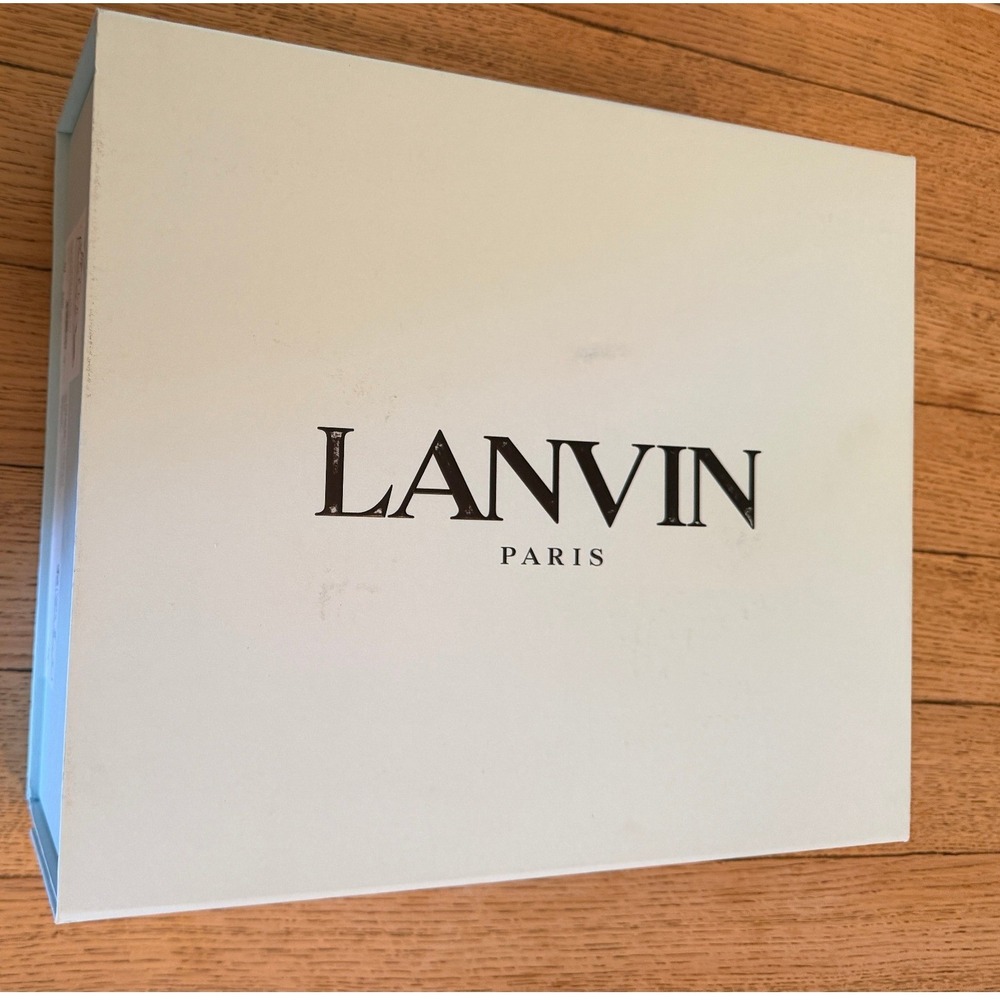 Lanvin Curb Sneaker Box Size 44 Blue Cornflower FM-SKRK11-DESP-E24 Replacement